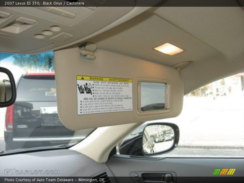 Black Onyx / Cashmere 2007 Lexus ES 350