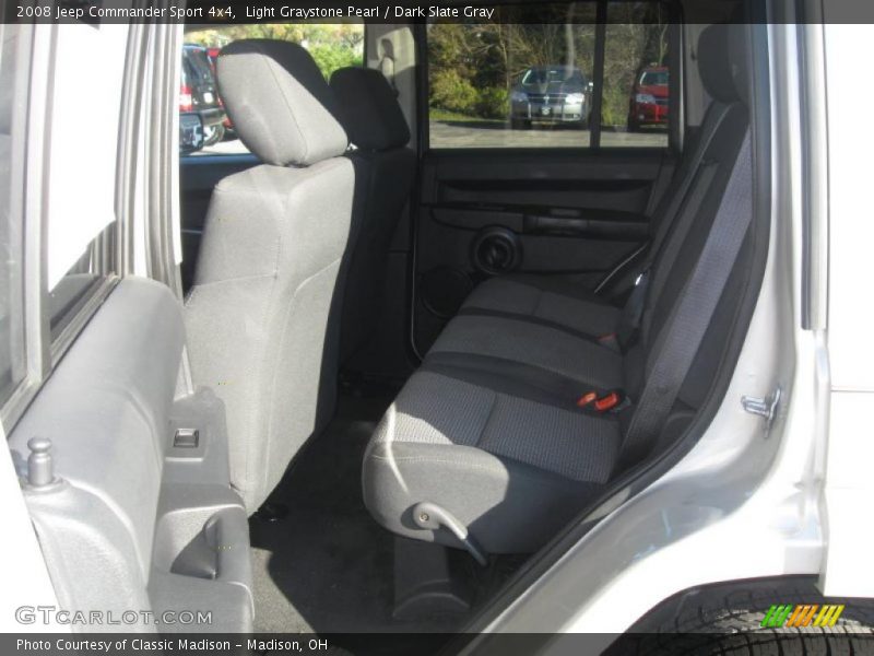 Light Graystone Pearl / Dark Slate Gray 2008 Jeep Commander Sport 4x4