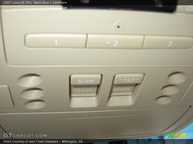 Black Onyx / Cashmere 2007 Lexus ES 350