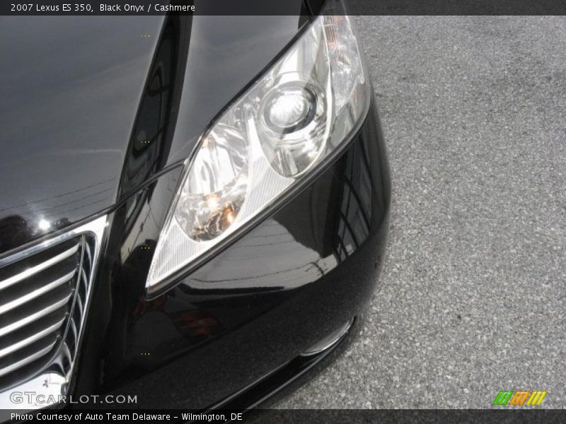 Black Onyx / Cashmere 2007 Lexus ES 350