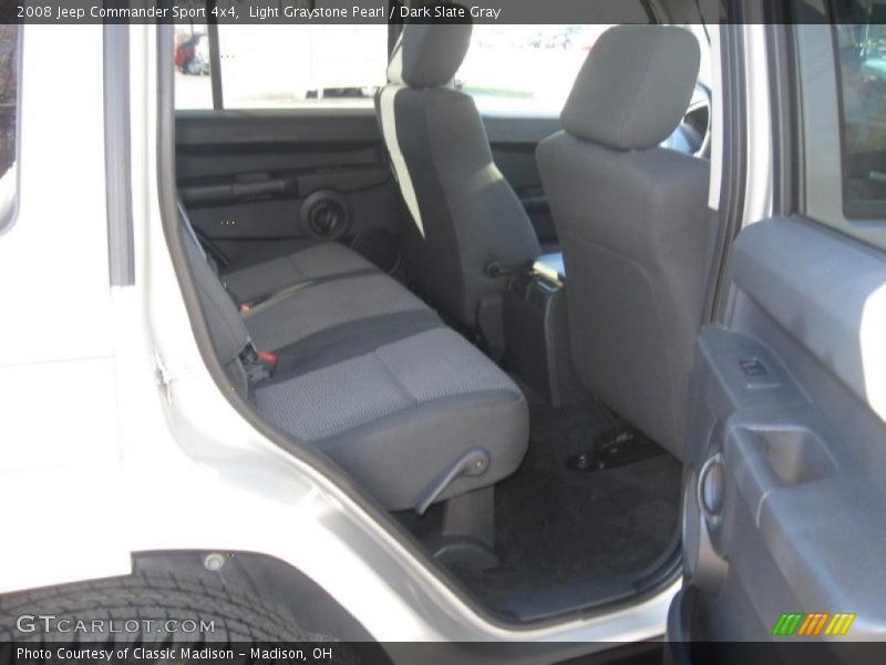Light Graystone Pearl / Dark Slate Gray 2008 Jeep Commander Sport 4x4