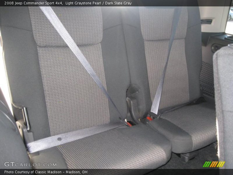 Light Graystone Pearl / Dark Slate Gray 2008 Jeep Commander Sport 4x4