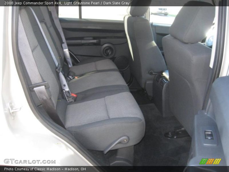 Light Graystone Pearl / Dark Slate Gray 2008 Jeep Commander Sport 4x4