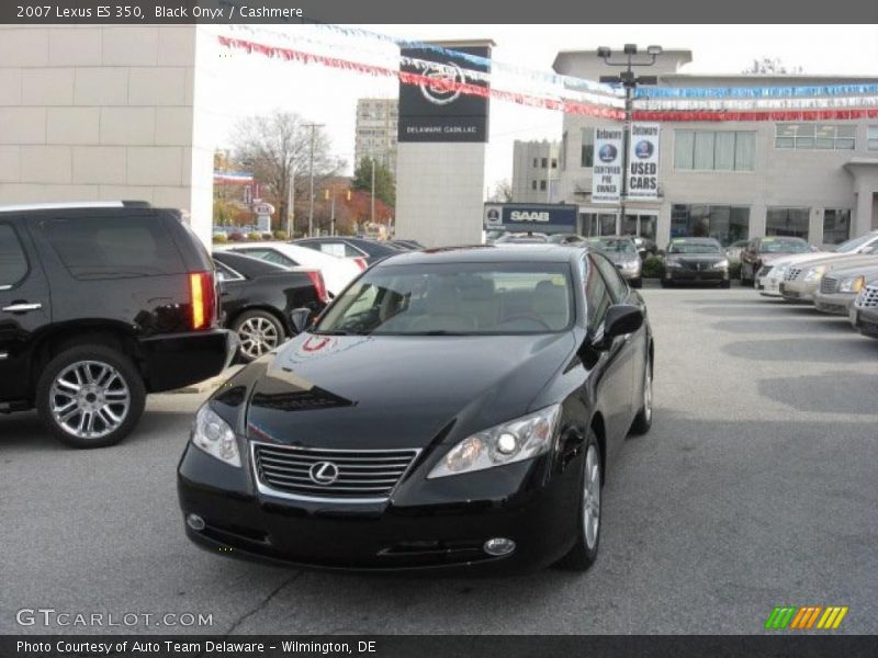 Black Onyx / Cashmere 2007 Lexus ES 350