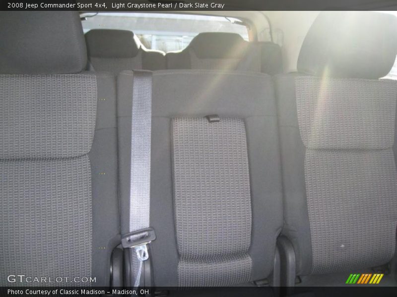 Light Graystone Pearl / Dark Slate Gray 2008 Jeep Commander Sport 4x4