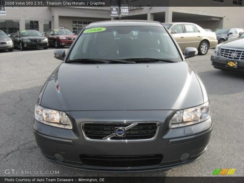 Titanium Gray Metallic / Graphite 2008 Volvo S60 2.5T