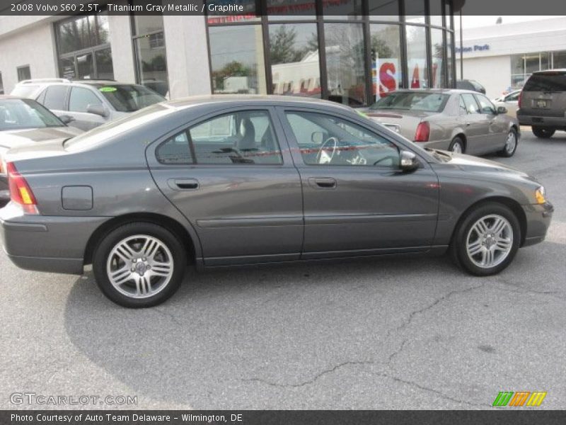 Titanium Gray Metallic / Graphite 2008 Volvo S60 2.5T