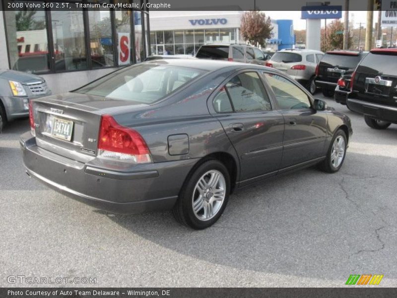 Titanium Gray Metallic / Graphite 2008 Volvo S60 2.5T
