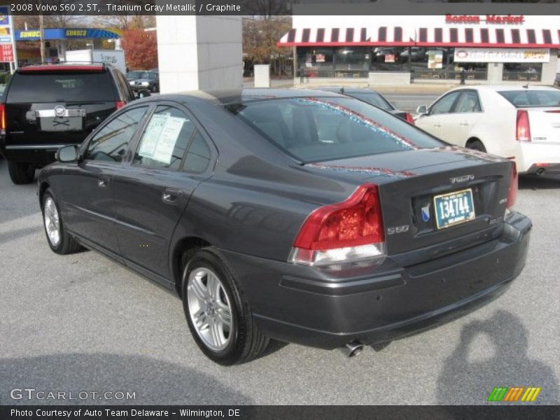 Titanium Gray Metallic / Graphite 2008 Volvo S60 2.5T