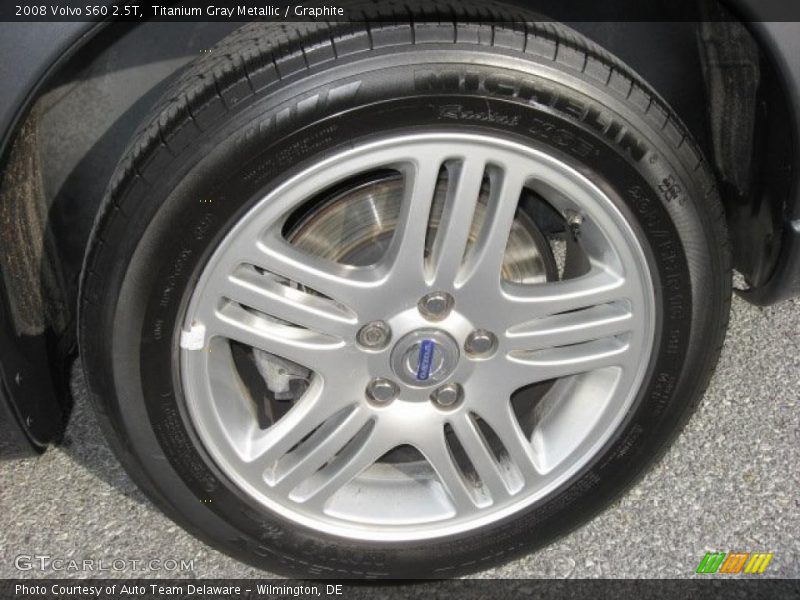 Titanium Gray Metallic / Graphite 2008 Volvo S60 2.5T