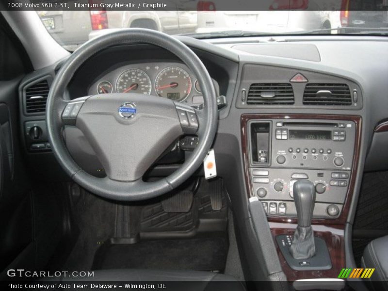 Titanium Gray Metallic / Graphite 2008 Volvo S60 2.5T