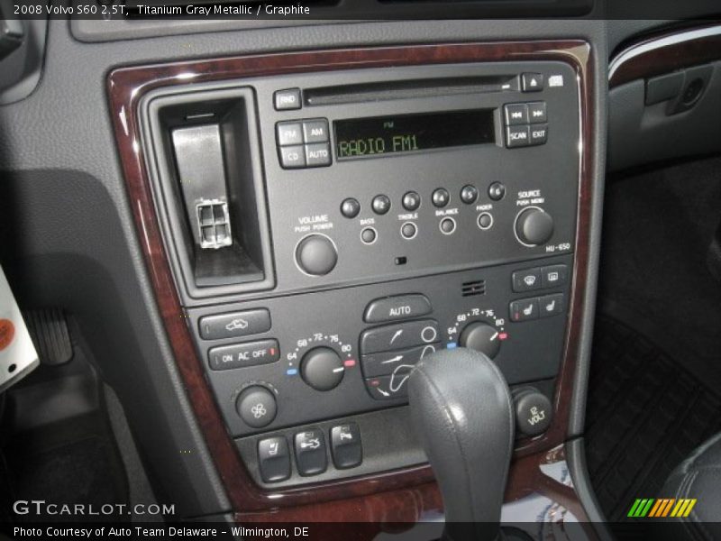 Titanium Gray Metallic / Graphite 2008 Volvo S60 2.5T