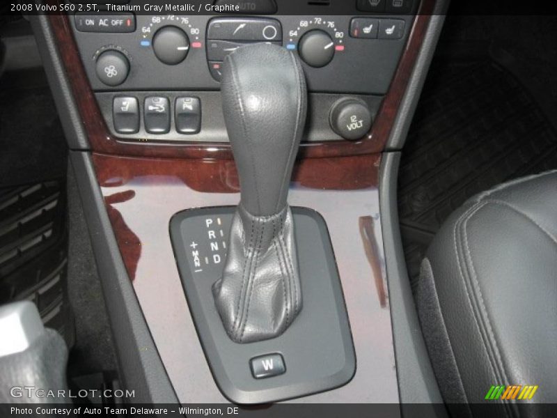 Titanium Gray Metallic / Graphite 2008 Volvo S60 2.5T