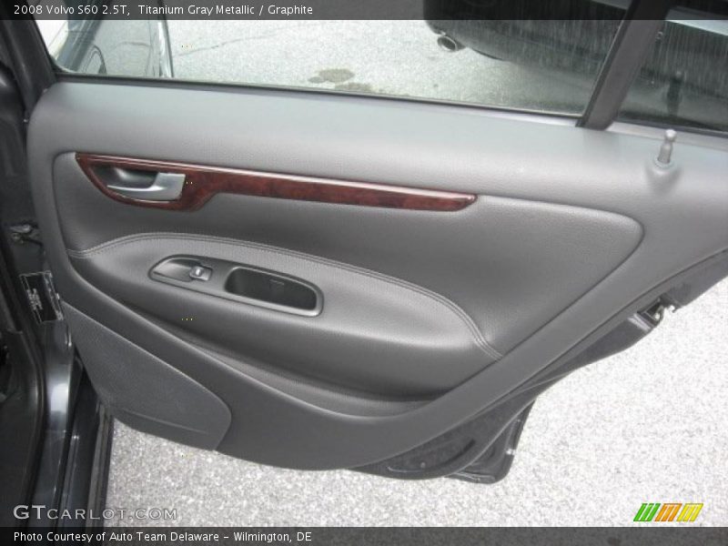 Titanium Gray Metallic / Graphite 2008 Volvo S60 2.5T