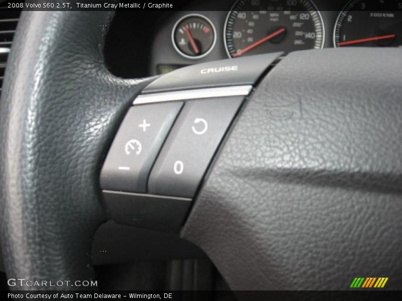 Titanium Gray Metallic / Graphite 2008 Volvo S60 2.5T