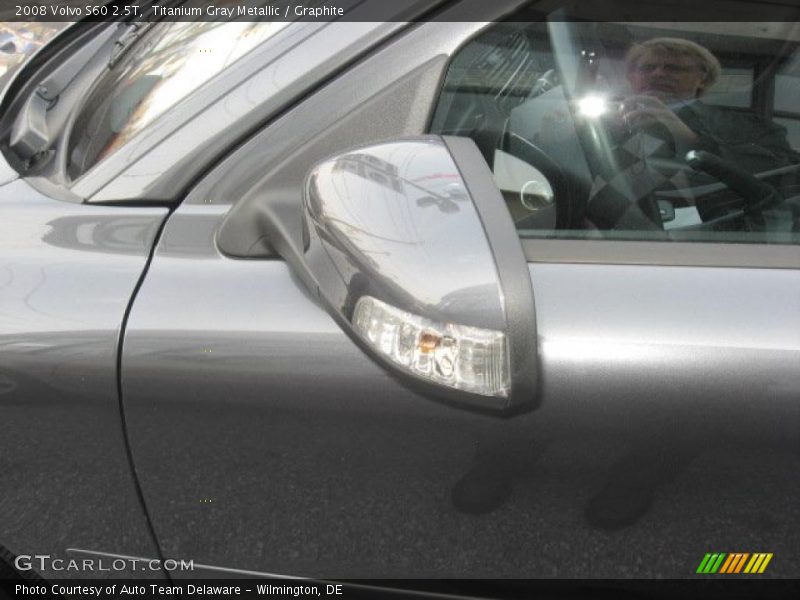 Titanium Gray Metallic / Graphite 2008 Volvo S60 2.5T