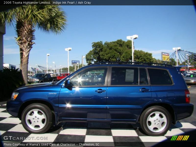 Indigo Ink Pearl / Ash Gray 2006 Toyota Highlander Limited