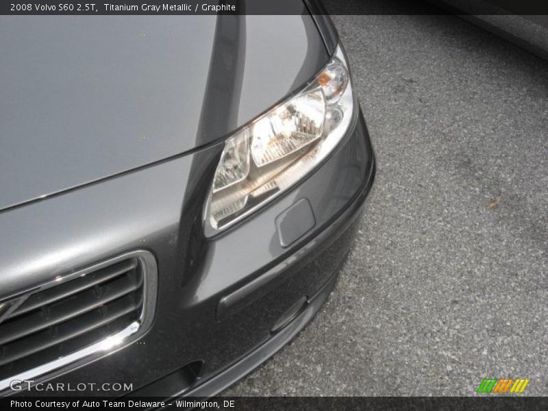 Titanium Gray Metallic / Graphite 2008 Volvo S60 2.5T