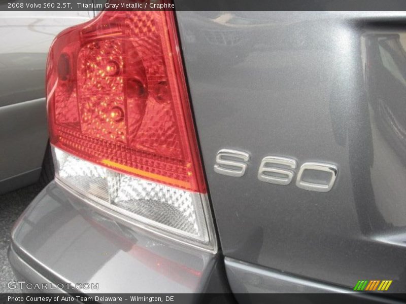 Titanium Gray Metallic / Graphite 2008 Volvo S60 2.5T