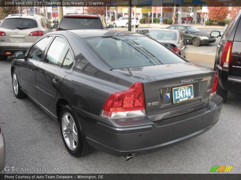 Titanium Gray Metallic / Graphite 2008 Volvo S60 2.5T