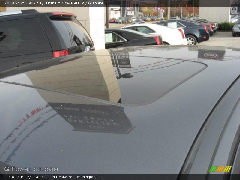 Titanium Gray Metallic / Graphite 2008 Volvo S60 2.5T