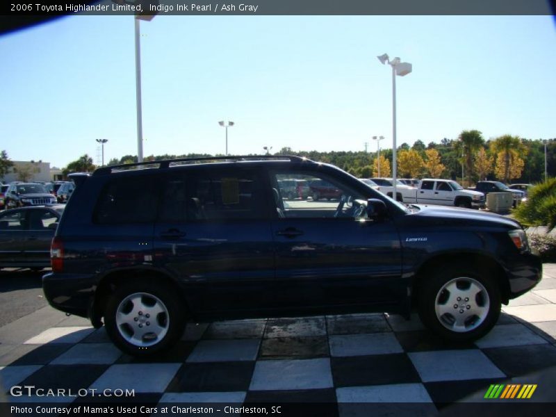 Indigo Ink Pearl / Ash Gray 2006 Toyota Highlander Limited