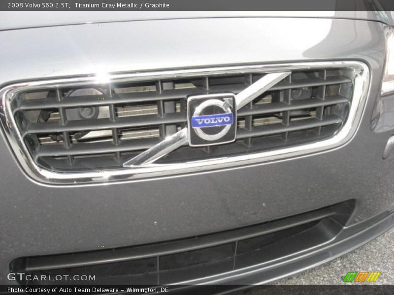 Titanium Gray Metallic / Graphite 2008 Volvo S60 2.5T