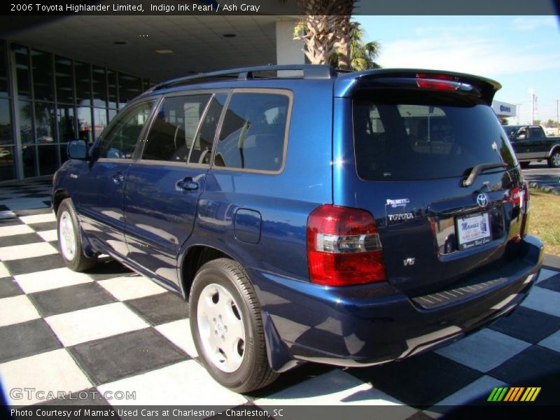 Indigo Ink Pearl / Ash Gray 2006 Toyota Highlander Limited