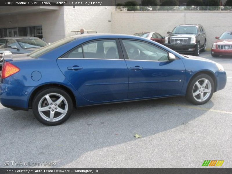 Electric Blue Metallic / Ebony 2006 Pontiac G6 V6 Sedan