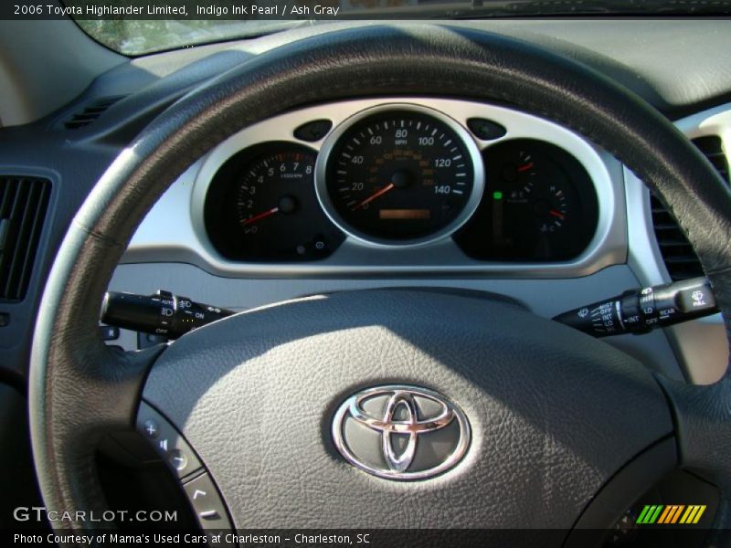 Indigo Ink Pearl / Ash Gray 2006 Toyota Highlander Limited