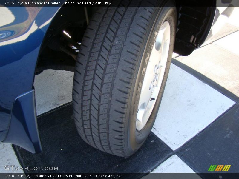 Indigo Ink Pearl / Ash Gray 2006 Toyota Highlander Limited