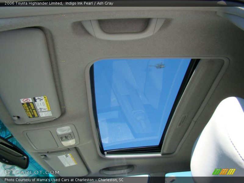 Indigo Ink Pearl / Ash Gray 2006 Toyota Highlander Limited