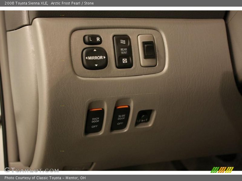 Arctic Frost Pearl / Stone 2008 Toyota Sienna XLE