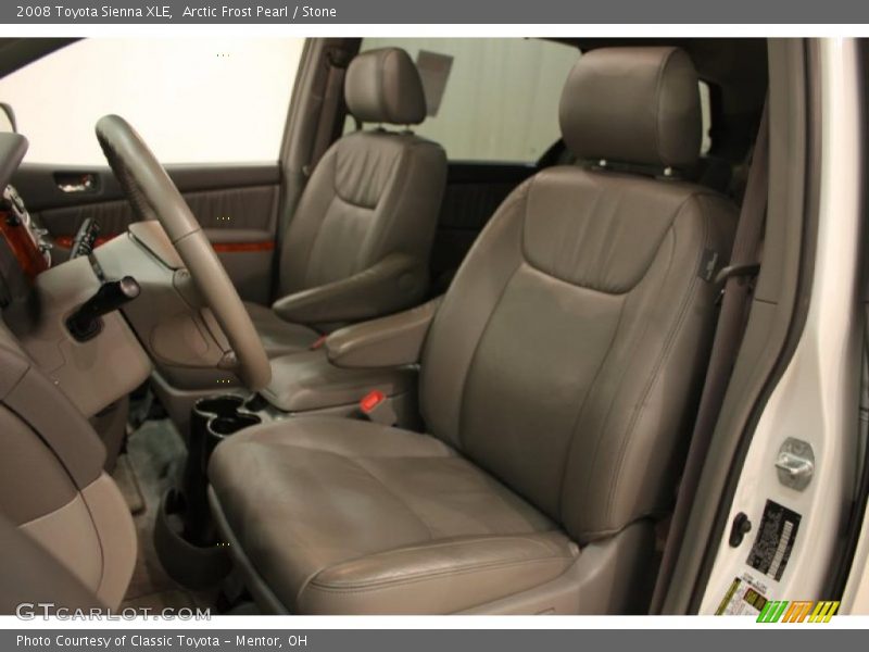Arctic Frost Pearl / Stone 2008 Toyota Sienna XLE