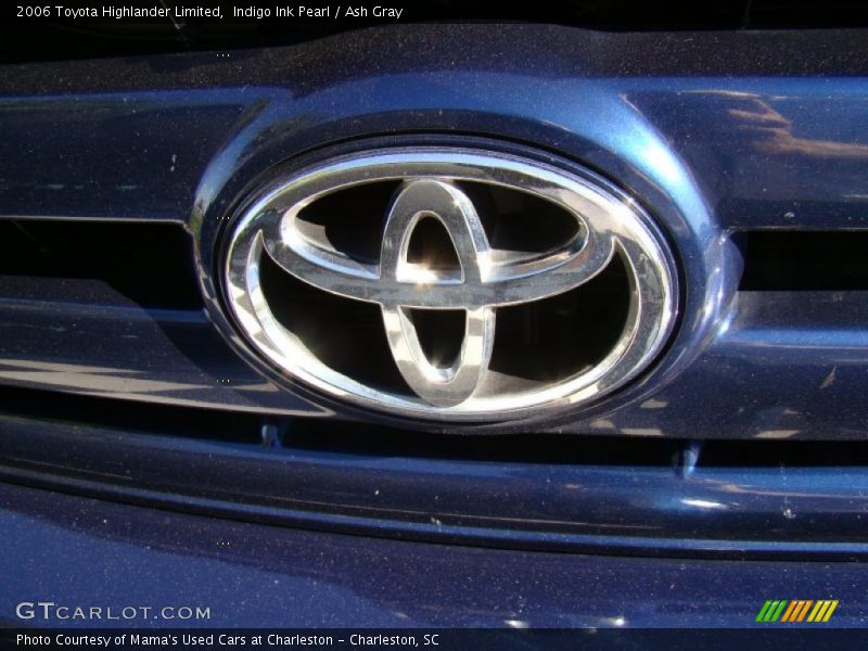 Indigo Ink Pearl / Ash Gray 2006 Toyota Highlander Limited