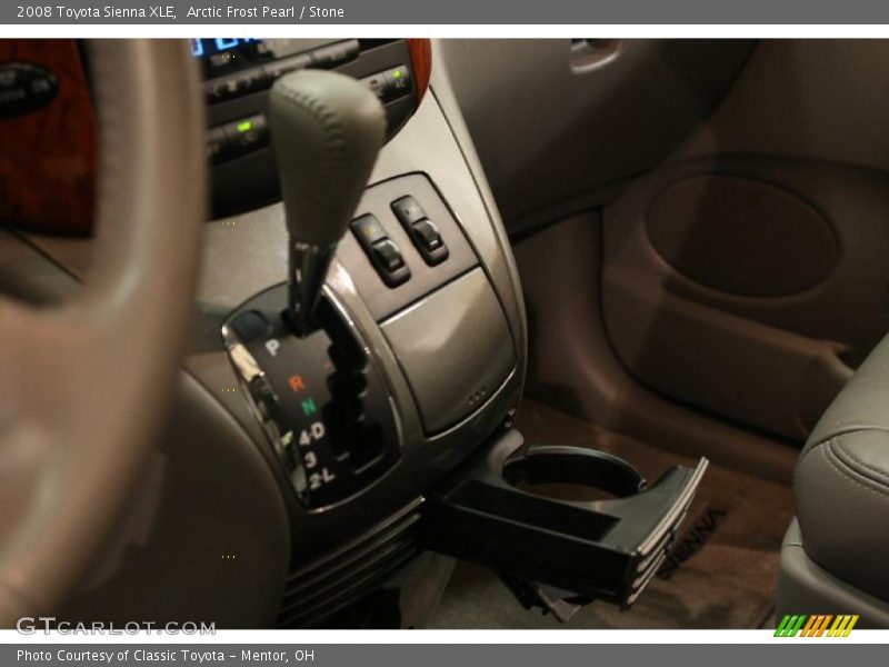 Arctic Frost Pearl / Stone 2008 Toyota Sienna XLE