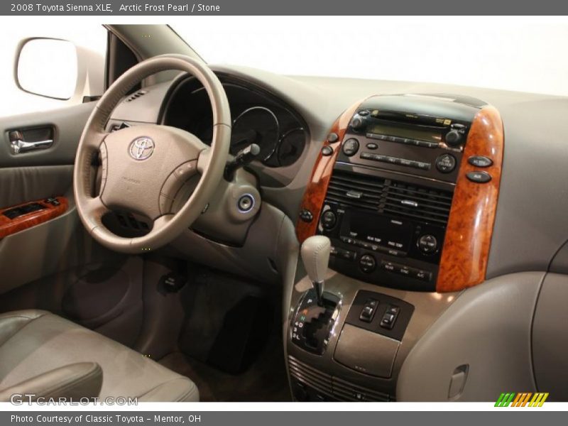 Arctic Frost Pearl / Stone 2008 Toyota Sienna XLE
