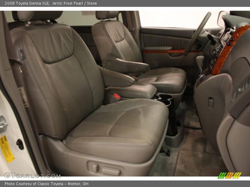 Arctic Frost Pearl / Stone 2008 Toyota Sienna XLE
