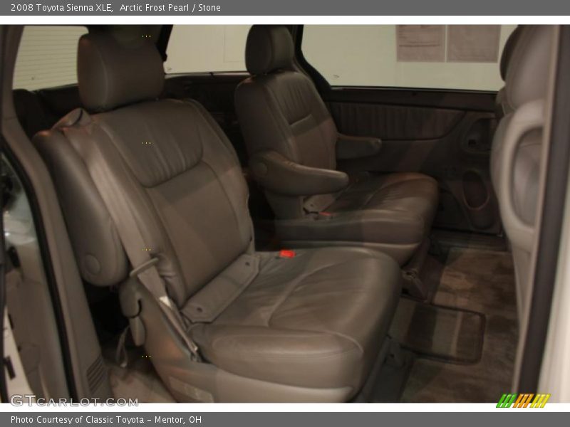 Arctic Frost Pearl / Stone 2008 Toyota Sienna XLE