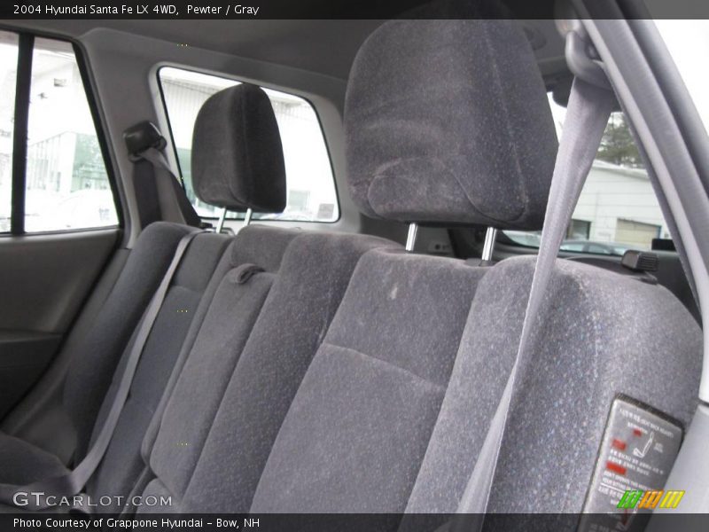 Pewter / Gray 2004 Hyundai Santa Fe LX 4WD