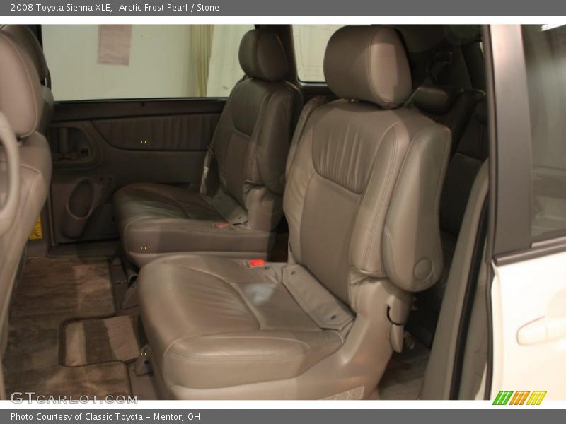 Arctic Frost Pearl / Stone 2008 Toyota Sienna XLE