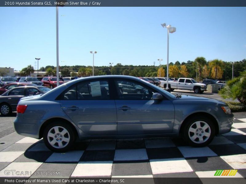 Medium Silver Blue / Gray 2010 Hyundai Sonata GLS