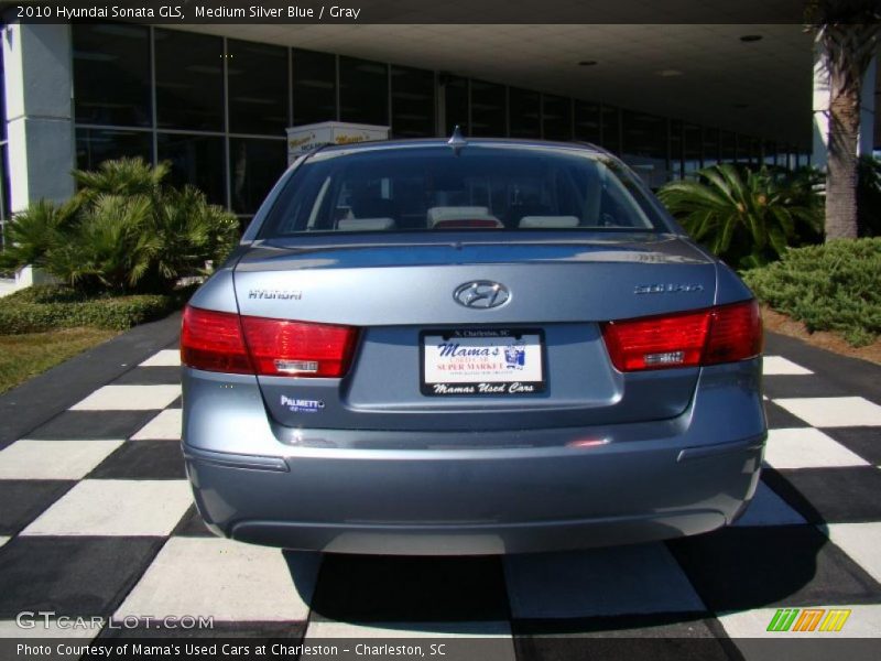 Medium Silver Blue / Gray 2010 Hyundai Sonata GLS