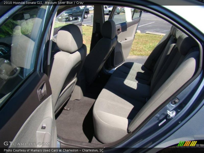 Medium Silver Blue / Gray 2010 Hyundai Sonata GLS