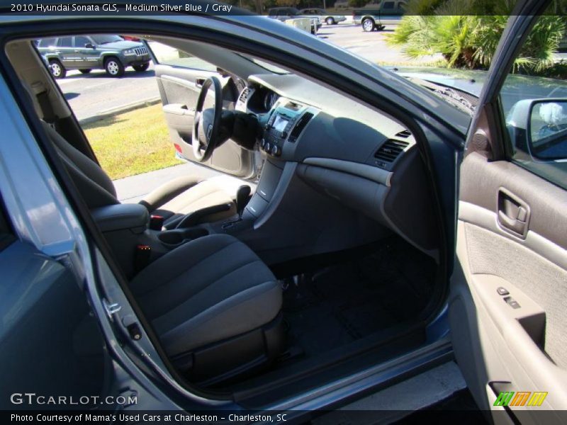 Medium Silver Blue / Gray 2010 Hyundai Sonata GLS