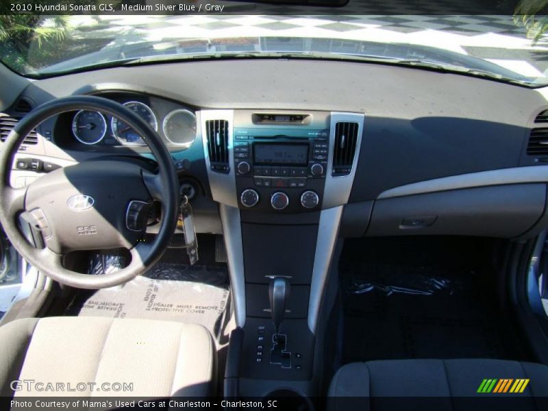 Medium Silver Blue / Gray 2010 Hyundai Sonata GLS