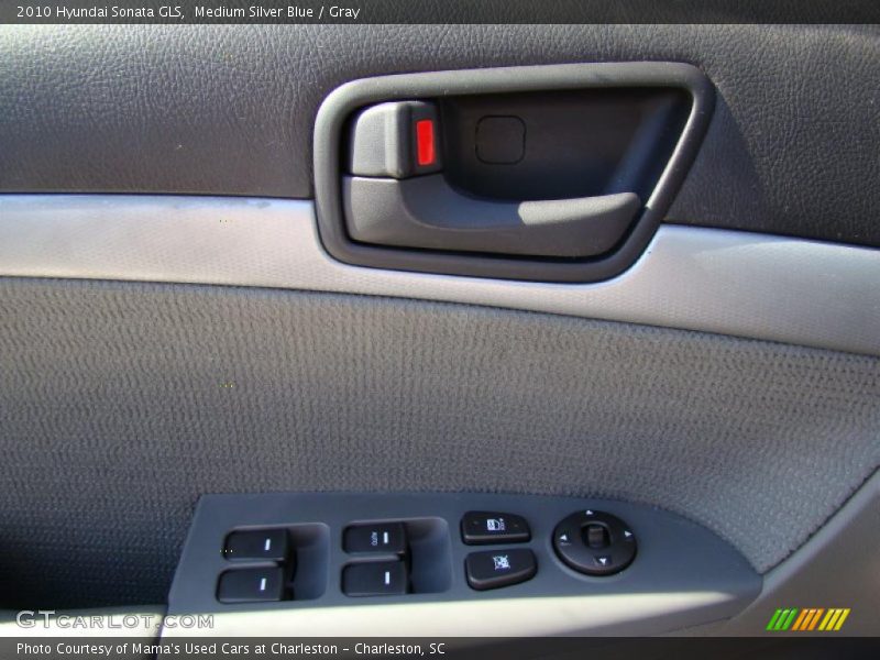 Medium Silver Blue / Gray 2010 Hyundai Sonata GLS