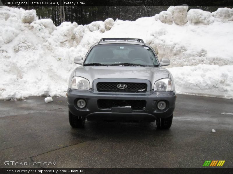 Pewter / Gray 2004 Hyundai Santa Fe LX 4WD
