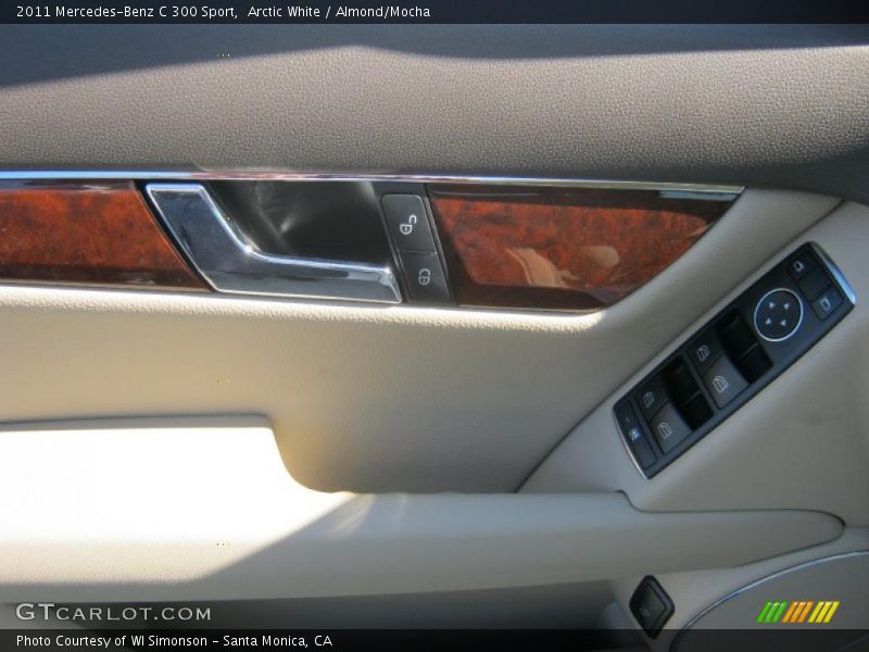 Arctic White / Almond/Mocha 2011 Mercedes-Benz C 300 Sport