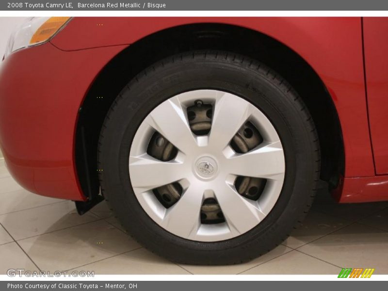 Barcelona Red Metallic / Bisque 2008 Toyota Camry LE